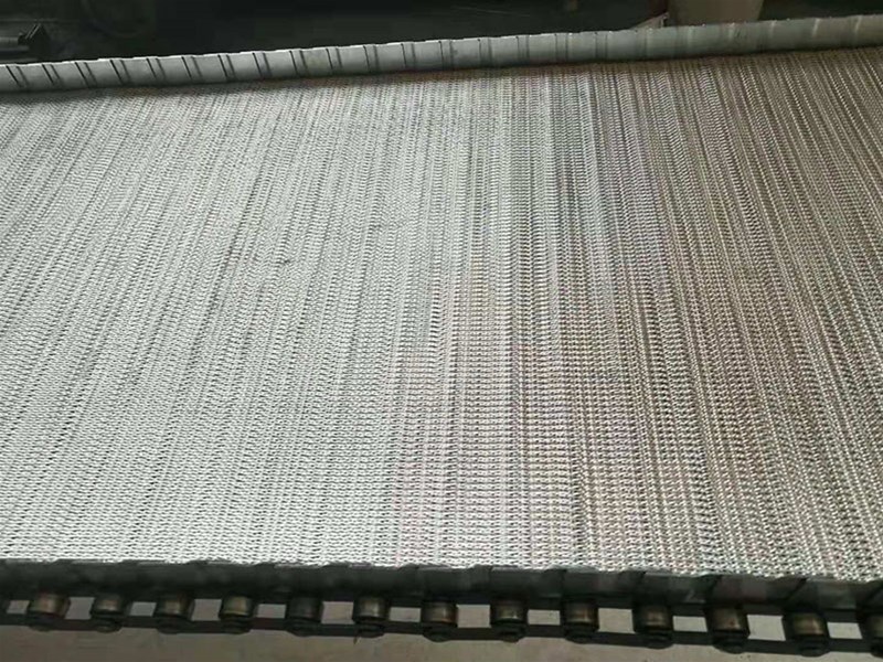 人字形网带特性