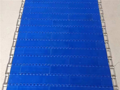 蓝色塑料链板